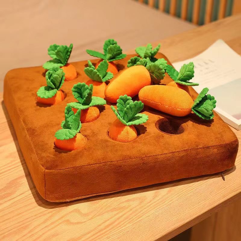 Woofy™ Carrot Garden Snuffle Toy - PUPSIE